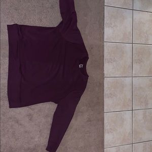 Purple sweatshirt
